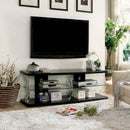  Furniture of America Ernst TV Stand with Cable Management CM5901BK-TV-60 IMAGE 1