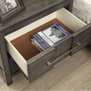  Furniture of America Berenice 2-Drawer Nightstand CM7580GY-N IMAGE 4