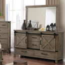  Furniture of America Bianca Dresser Mirror CM7734GY-M IMAGE 3