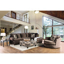  Furniture of America Bonaventura Fabric 2 pc Sectional SM5143BR-SECT IMAGE 2