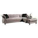  Furniture of America Rotterdam Fabric 2 pc Sectional SM2261-PK IMAGE 2
