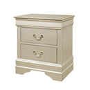  Crown Mark Louis Philip 2-Drawer Nightstand Louis Philip B3400-2 Nightstand IMAGE 1