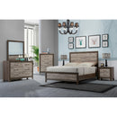  Crown Mark Jaren Queen Panel Bed Jaren B3300-Q Queen Panel Bed IMAGE 2