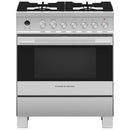  Fisher & Paykel 30-inch Freestanding Dual-Fuel Range with Self-Cleaning Oven OR30SDG6X1 IMAGE 1