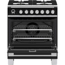  Fisher & Paykel 30-inch Freestanding Dual-Fuel Range with Warming Drawer OR30SCG6B1 IMAGE 2