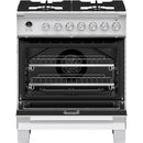  Fisher & Paykel 30-inch Freestanding Dual-Fuel Range with Warming Drawer OR30SCG6W1 IMAGE 2