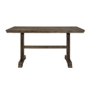  Crown Mark Quincy Counter Height Dining Table with Trestle Base 2831T-3671-TOP/2831T-3671-BASE IMAGE 1