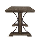  Crown Mark Quincy Counter Height Dining Table with Trestle Base 2831T-3671-TOP/2831T-3671-BASE IMAGE 3