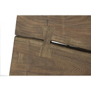  Coast2Coast Knox 75354 Industrial Style Solid Acacia Wood Dining Table with Live Edge and Iron Legs IMAGE 10