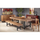  Coast2Coast Knox 75357 Set of 2 Industrial Style Solid Acacia Wood Dining Chairs IMAGE 6
