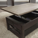  Liberty Furniture Industries Inc. Heatherbrook Lift Top Cocktail Table 422-OT1011 IMAGE 3