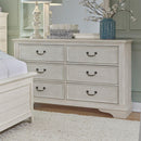  Liberty Furniture Industries Inc. Bayside 6-Drawer Kids Dresser 249-BR30 IMAGE 8