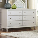  Liberty Furniture Industries Inc. Stardust 6-Drawer Kids Dresser with Mirror 710-YBR-DM IMAGE 2