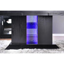  Furniture of America Evangeline Dining Table with Pedestal Base CM3394T IMAGE 2