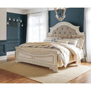  Signature Design by Ashley Realyn King Upholstered Panel Bed B743-58/B743-56/B743-97 IMAGE 2