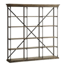  Coast2Coast Henry 67462 Rustic Industrial Bookshelf/Etagere for Livingroom/Office/Entryway, 4 Shelves - Burnished Natural Finish IMAGE 1