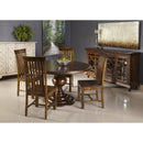 Coast2Coast Maddie 79703 Traditional 4 Door Credenza or Sideboard with Chppendale Fretwork and Glass Doors IMAGE 6