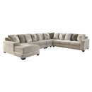 Benchcraft Ardsley Fabric 5 pc Sectional 3950416/3950434/3950446/3950477/3950467 IMAGE 1