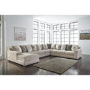  Benchcraft Ardsley Fabric 5 pc Sectional 3950416/3950434/3950446/3950477/3950467 IMAGE 2