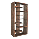  Coast2Coast Patrice 98240 Offset 7 Tier Floating Open Shelf Bookcase IMAGE 1