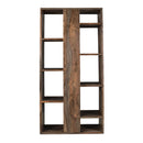  Coast2Coast Patrice 98240 Offset 7 Tier Floating Open Shelf Bookcase IMAGE 3