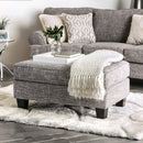  Furniture of America Pierpont Fabric Ottoman SM8012-OT IMAGE 2