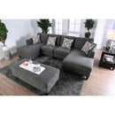 Furniture of America Lowry CM6363-SET Sectional w/ Ottoman IMAGE 2