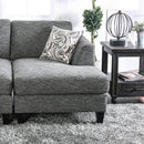  Furniture of America Lowry CM6363-SET Sectional w/ Ottoman IMAGE 7