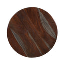  Coast2Coast Chelsea 93408 Industrial Style Solid Sheesham Wood and Iron Adjustable Bistro or Pub Table IMAGE 7
