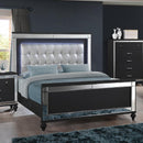  New Classic Furniture Valentino Black Queen Upholstered Panel Bed BA9698B-310/BA9698B-320/BA9698B-330 IMAGE 1