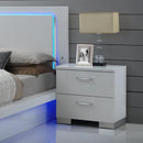  New Classic Furniture Sapphire 2-Drawer Nightstand B2643-040 IMAGE 1