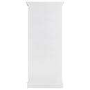  Coaster Furniture Tammi 950965 2-door Wood Tall Cabinet - Distressed White and Brown IMAGE 5