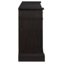  Coaster Furniture Phelps 121235 2-door Sideboard Buffet Cabinet - Distressed Noir IMAGE 8