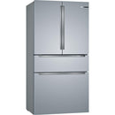  Bosch 36-inch, 21 cu.ft. Counter-Depth French 4-Door Refrigerator with VitaFreshPro™ Drawer B36CL80ENS IMAGE 2