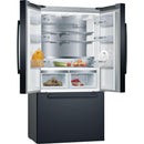  Bosch 36-inch, 21 cu.ft. Counter-Depth French 3-Door Refrigerator with VitaFreshPro™ Drawer B36CT80SNB IMAGE 2