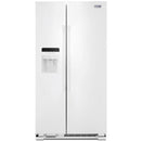  Maytag 36-inch, 25 cu.ft. Freestanding Side-by-Side Refrigerator with External Water and Ice Dispensing System MSS25C4MGW IMAGE 1