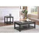  Coaster Furniture Cliffview 722288 Rectangular Wood Lift Top Coffee Table - Grey IMAGE 6