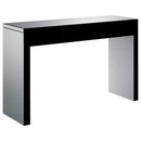  Coaster Furniture Gillian 722499 Mirrored Acrylic Entryway Console Table - Silver IMAGE 5