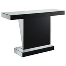  Coaster Furniture Amore 722509 Mirrored Acrylic Entryway Sofa Console Table - Silver IMAGE 5