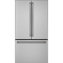  Café 36-inch, 23.1 cu.ft. Counter-Depth French 3-Door Refrigerator with WiFi Connect CWE23SP2MS1 IMAGE 1