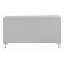  Coaster Furniture Leticia 950825 3-Drawer Mirrored Storage Accent Cabinet - Silver IMAGE 5