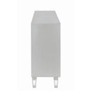  Coaster Furniture Leticia 950825 3-Drawer Mirrored Storage Accent Cabinet - Silver IMAGE 6