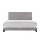  Crown Mark Erin California King Upholstered Platform Bed 5271GY-CK-NH IMAGE 1