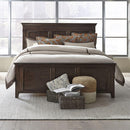  Liberty Furniture Industries Inc. Saddlebrook King Panel Bed 184-BR-KPB IMAGE 1