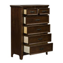  Liberty Furniture Industries Inc. Saddlebrook 5-Drawer Chest 184-BR41 IMAGE 6