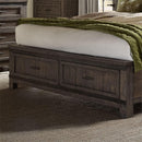  Liberty Furniture Industries Inc. Thornwood Hills Queen Bookcase Bed with Storage 759-BR-QBB IMAGE 4