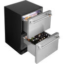  Café 24-inch 5.7 cu. ft. Dual-Drawer Refrigerator CDE06RP2NS1 IMAGE 6