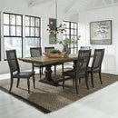  Liberty Furniture Industries Inc. Harvest Home Dining Table with Trestle Base 879-DR-TRS IMAGE 14