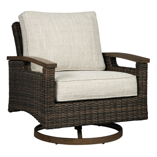  Signature Design by Ashley Paradise Trail P750-821 Swivel Lounge Chair IMAGE 1