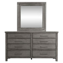  Liberty Furniture Industries Inc. Modern Farmhouse Dresser Mirror 406-BR51 IMAGE 5
